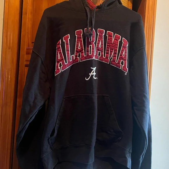 Large Alabama Black Hoodie - Picture 1 of 7